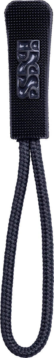 Reissverschlussanhänger-Set grau