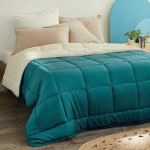 Couette réversible 400 gr m² 100% polyester COLORS