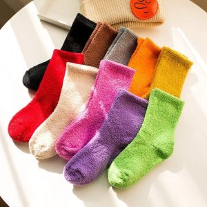 Chaussettes Pilou Pilou rouge enfant