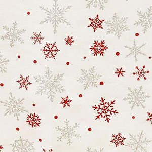 Tissu coton imprimés 190gr m² FLOCON