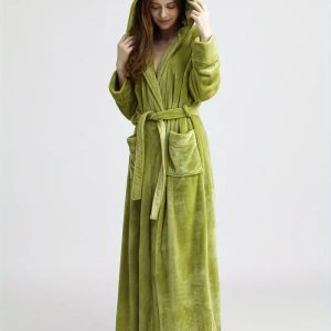 Peignoir à Capuche en Éponge