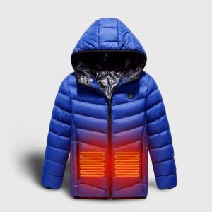 Doudoune chauffante enfant