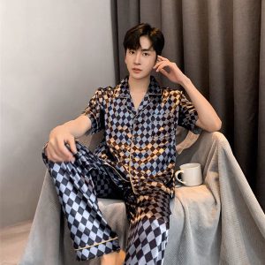 Pyjama Pour Homme en Satin