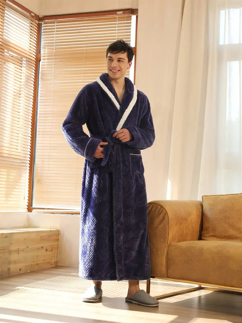 Peignoir Épais et Chaud en Éponge – Image 6