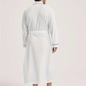 Peignoir de Bain Nid D&rsquo;abeille Doux