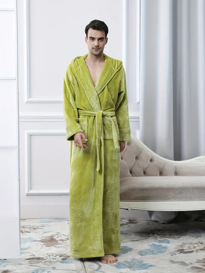 Peignoir à Capuche en Polaire Doux – Image 6