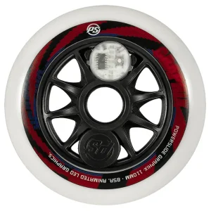 Roue Powerslide GRAPHIX Color LED 110mm