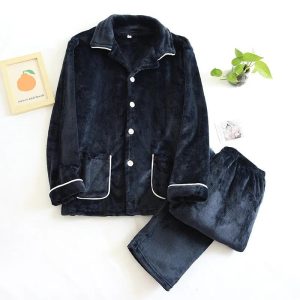 Pyjama homme polaire chaud