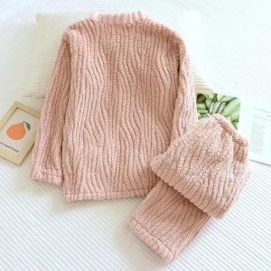 Pyjama style molleton