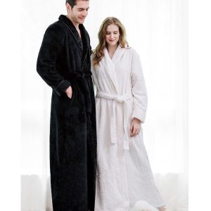 Peignoir Bain Homme Noir