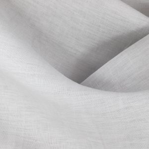 Tissu  au métre100% lin gris clair