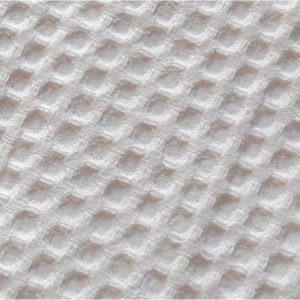 Nid d&rsquo;abeille écru au métre