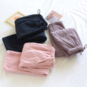 Pantalon pyjama chaud femme