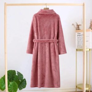 Peignoir cocooning femme