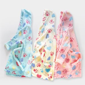 Peignoir Bain Coton Fille