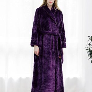 Veste Peignoir de Bain Violet