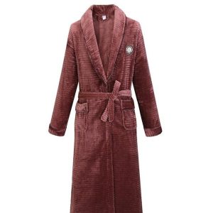 Veste Peignoir De Bain Marron