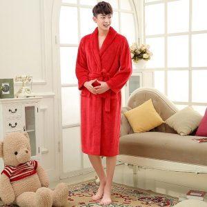 Veste Peignoir En Flanelle