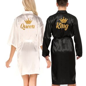 Veste Peignoir King Noir