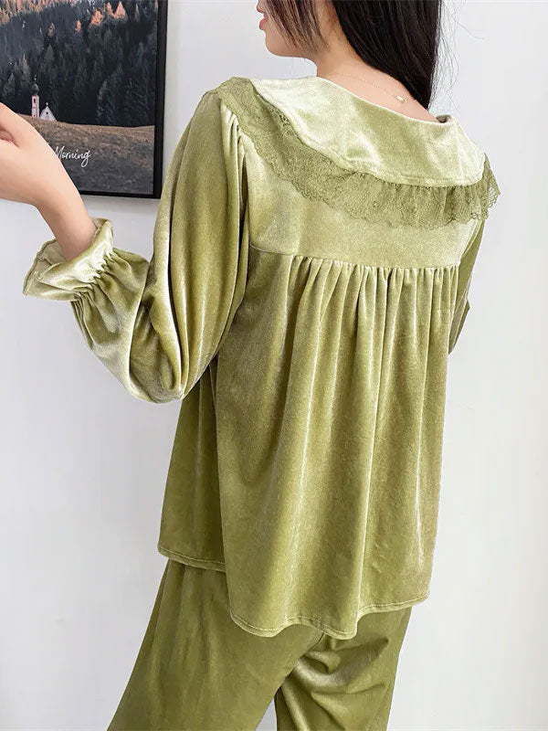 Pyjama Pour Femme En Velours – Image 2