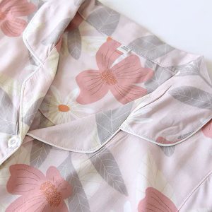 Pyjama Pour Femme Jolie « Fleur de Soleil Rose »