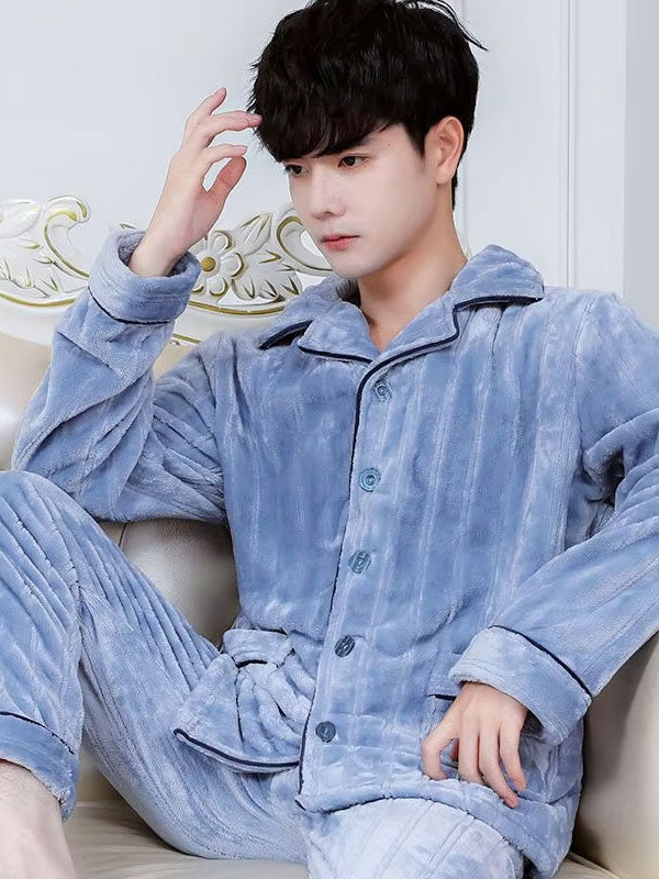 Pyjama Pour Homme En Polaire « Caresse Arctique » – Image 3