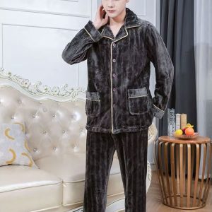 Pyjama Pour Homme En Polaire « Caresse Arctique »