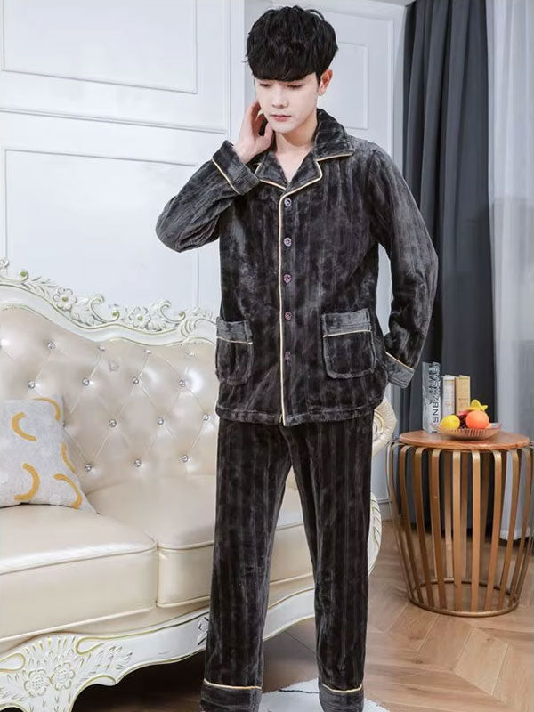 Pyjama Pour Homme En Polaire « Caresse Arctique »