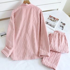 Pyjama velours femme