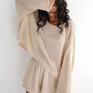 Pyjamas D&rsquo;intérieur Pour Femme « Fleur de Soleil »