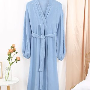 Robe de Chambre en Coton