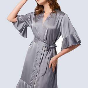 Robe de Chambre en Satin
