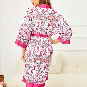 Robe de Chambre en Satin