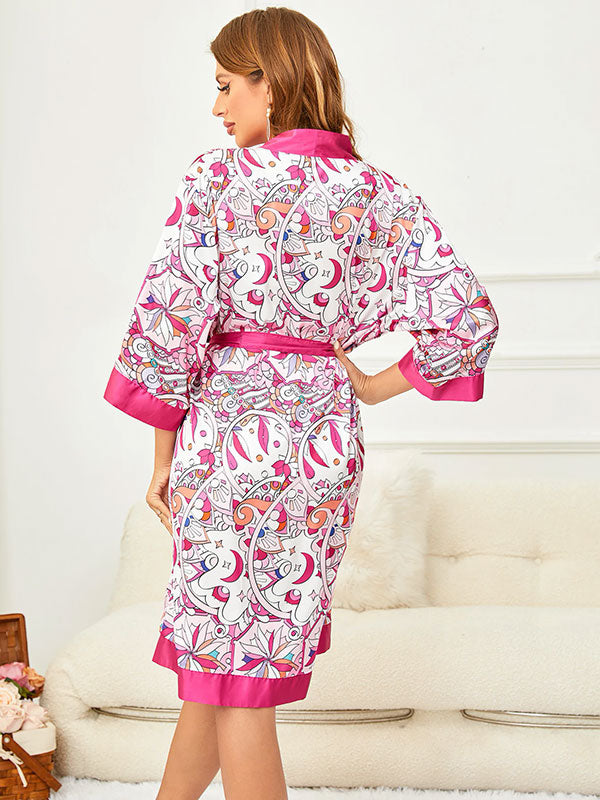 Robe de Chambre en Satin