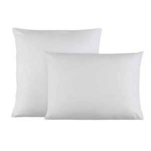 Lot de 2 taies d’oreillers coton jersey DOUCEUR