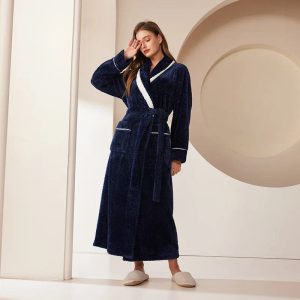 Peignoir Femme Long  Glaze