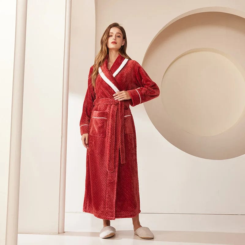 Peignoir Femme Long Glaze – Image 4