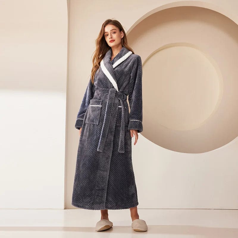 Peignoir Femme Long Glaze – Image 7