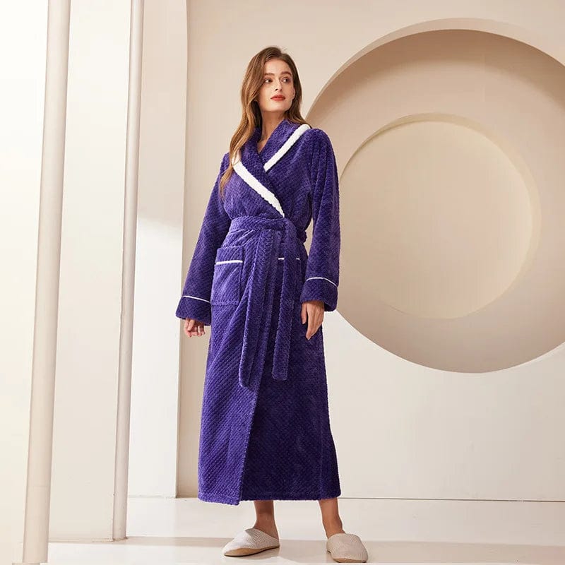 Peignoir Femme Long Glaze – Image 5