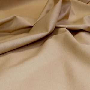 Tissu au métre 100% lin 180gr m_ CARAMEL