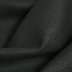 GRIS ACIER – Tissu au métre, en lin