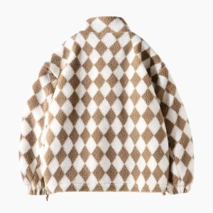 Veste à carreaux femme Pilou Pilou