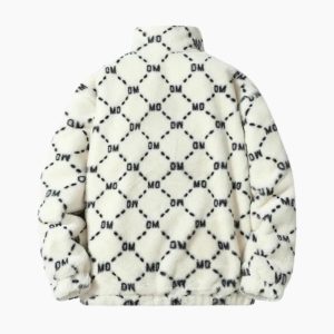 Veste fausse fourrure homme