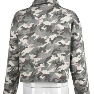 Veste femme camo-militaires