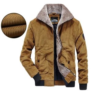 Veste fourrure militaire unisexe